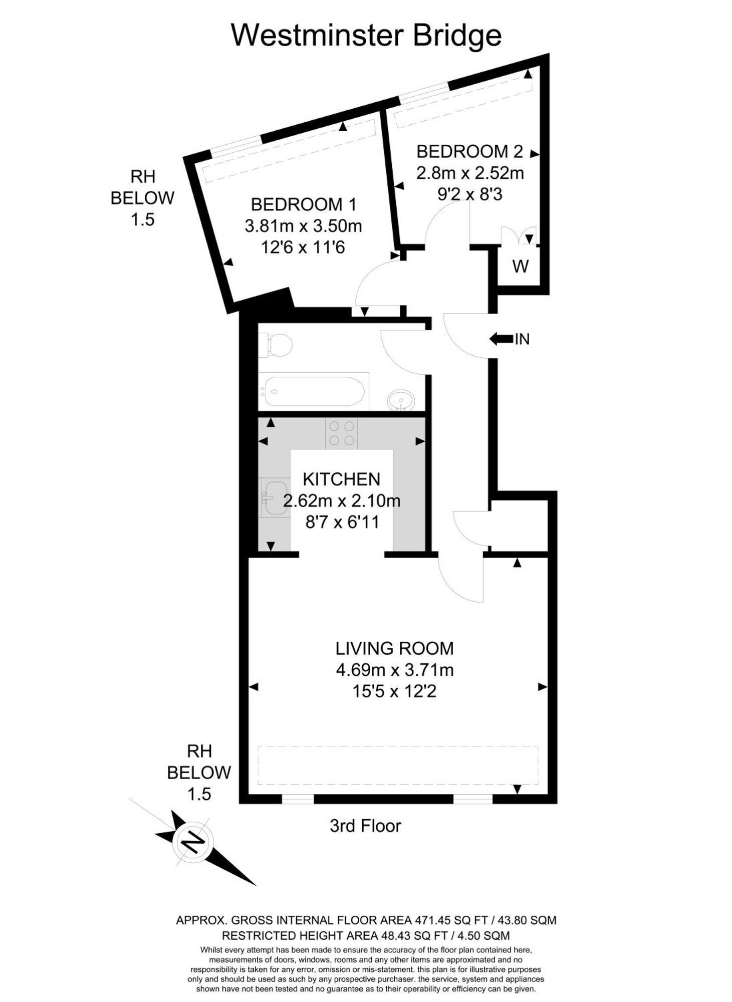 Apartmán Modern 2 Bed Flat Near London Eye, Waterloo Exteriér fotografie